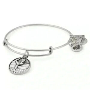 Alex and Ani Silver Team USA gymnastics bangle